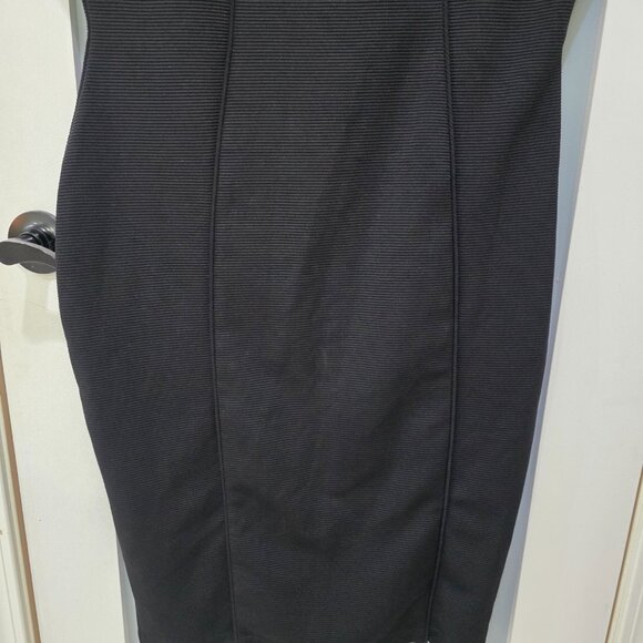 Kardashian Kollection Black Bodycon Dress XL | Cutout Front Detail - Picture 6 of 14